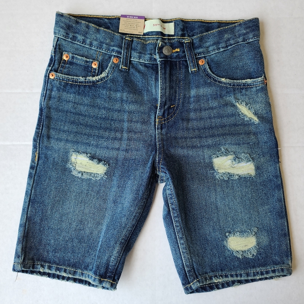 Levi's 511 Slim Shorts Blue Size 10